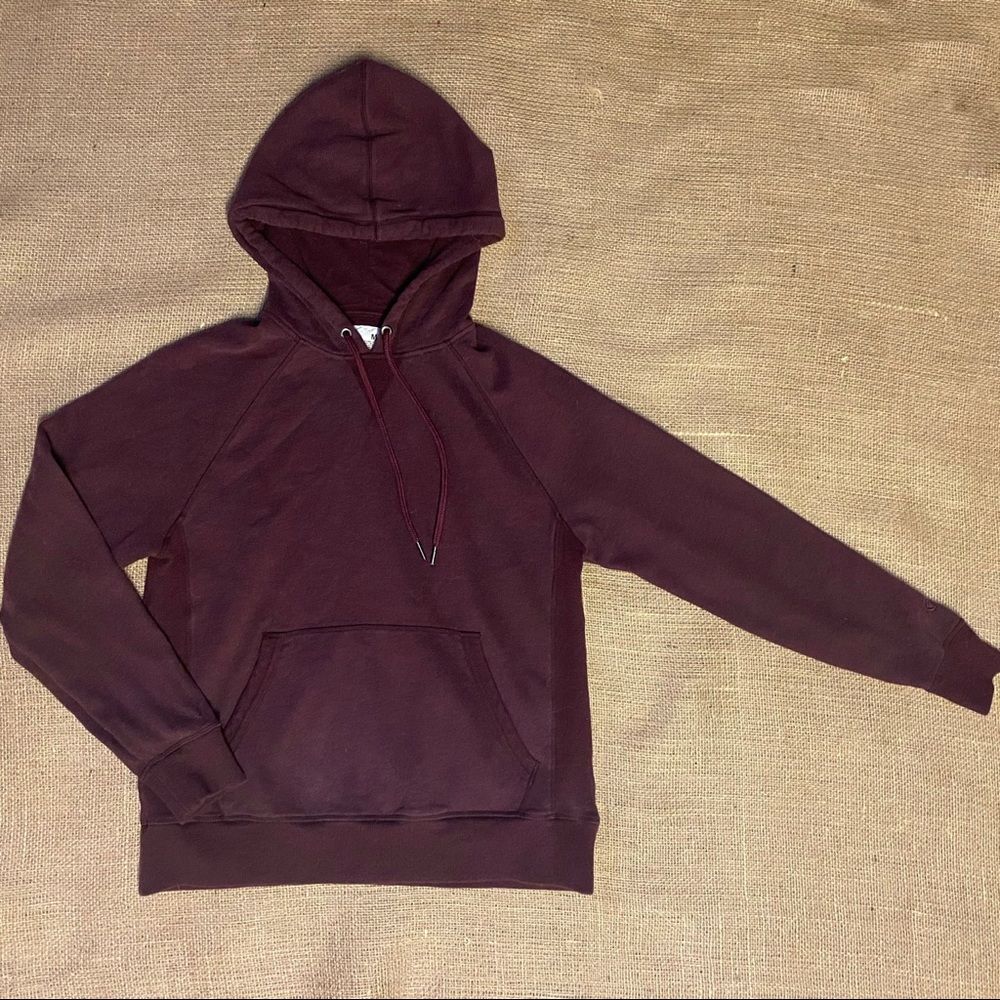 Champion Burgundy Hoodie